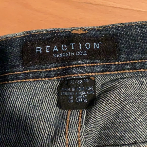 Men’s Kenneth Cole Blue Jeans - 33/32 - Picture 3 of 6